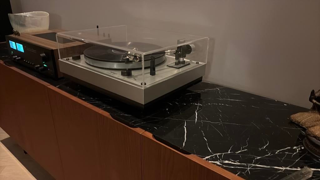 Thorens TD 166 Mk II gerestaureerd, Audio, Tv en Foto, Ophalen of Verzenden, Thorens