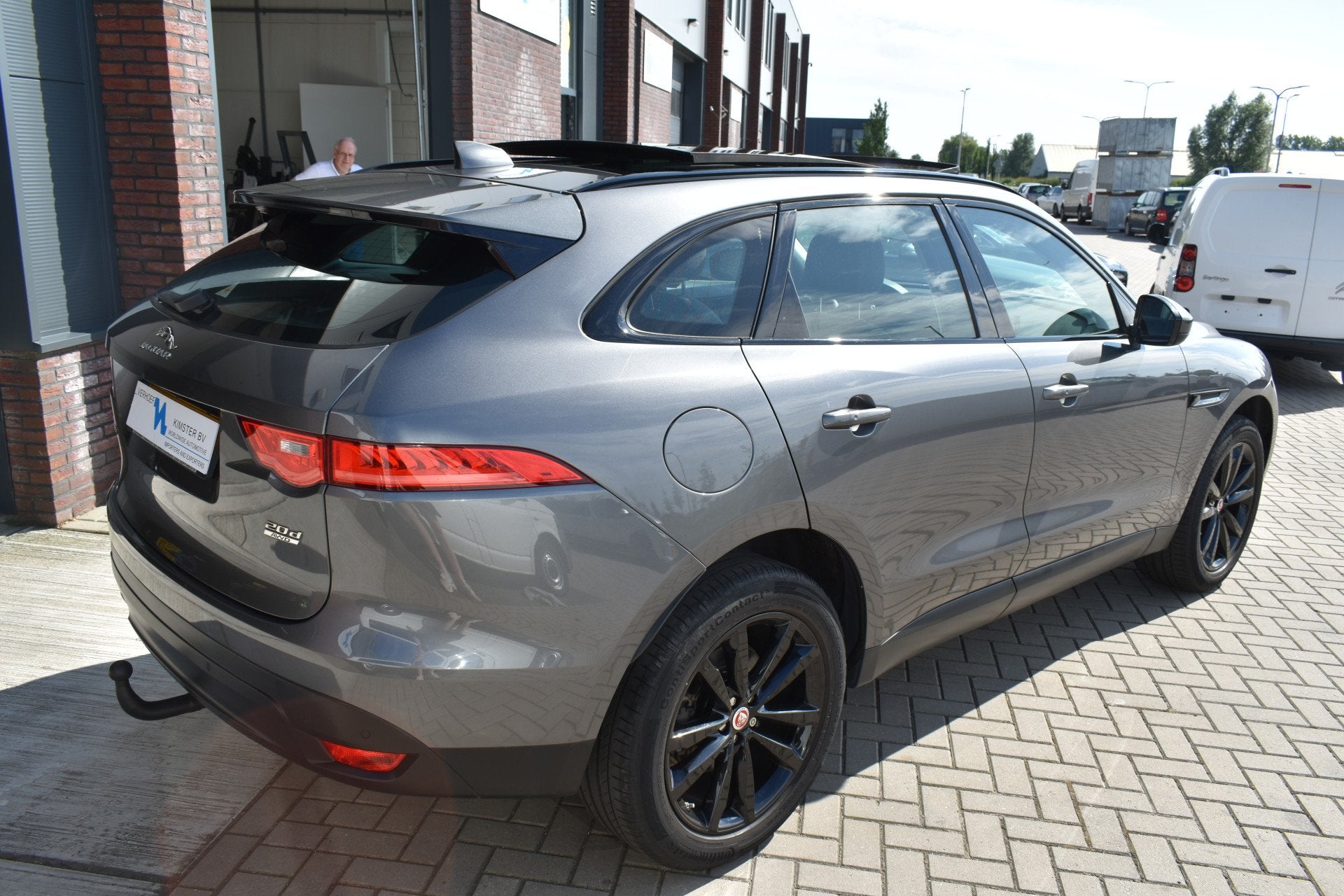 Jaguar F-Pace 2.0 Portfolio AWD 20d (bj 2018, automaat), Auto's, Automaat, Euro 6, 4 cilinders, 179 pk