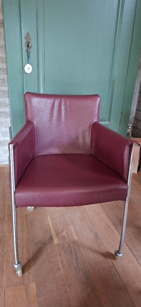 stoelen op wieltjes, Ophalen, Zo goed als nieuw, Vier, Modern