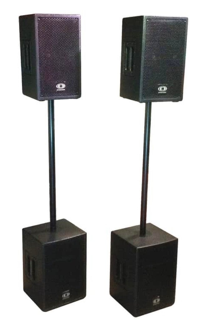 dynacord speaker set, Ophalen of Verzenden, Gebruikt