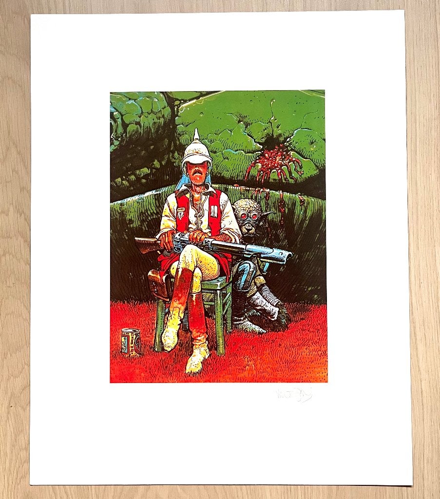 Moebius - Major Fatal - gesigneerd, Boeken, Stripboeken, Zo goed als nieuw, Eén stripboek, Ophalen of Verzenden