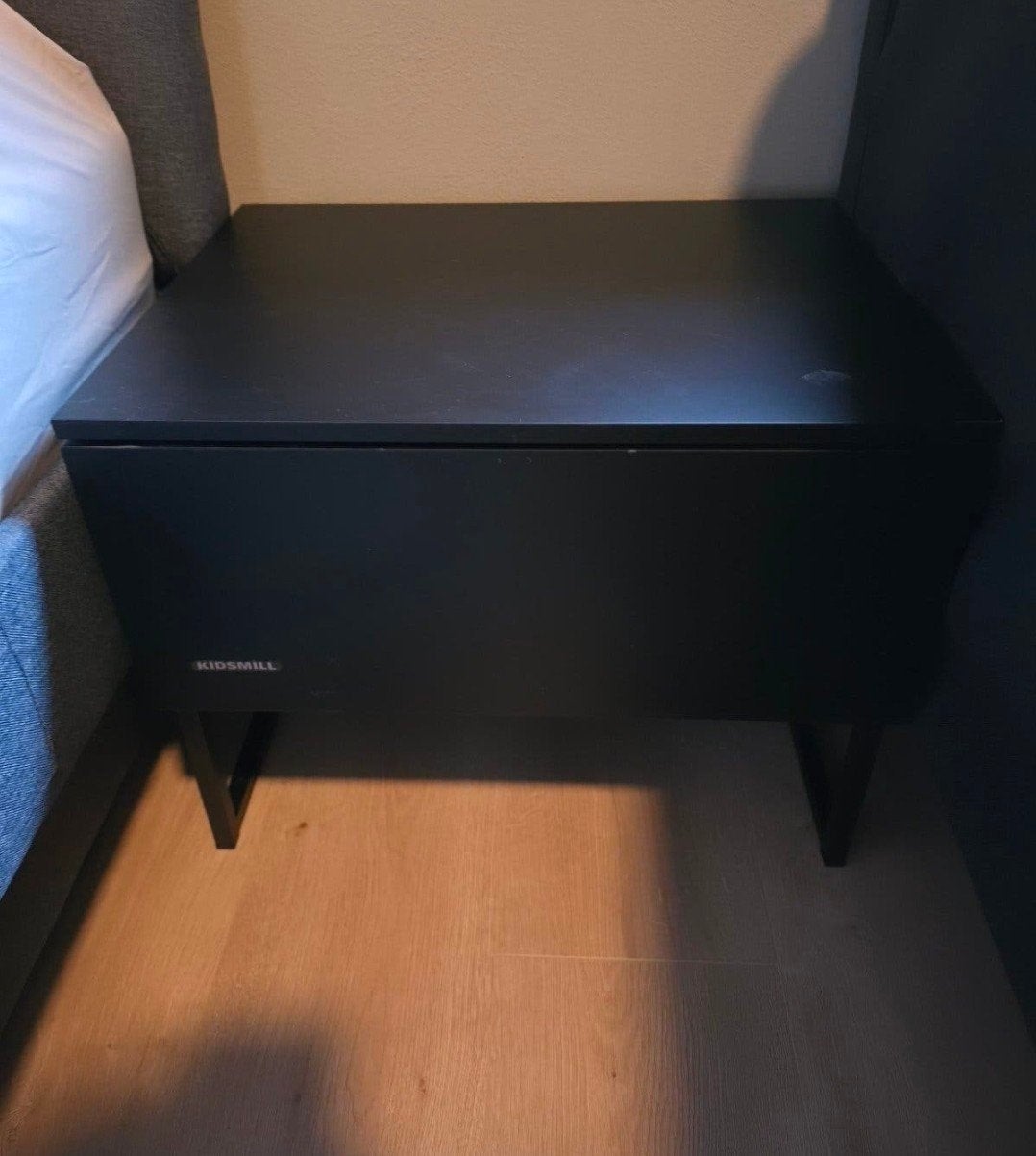 1x kidsmill Intense II Nachtkastje zwart, Ophalen, Minder dan 45 cm, 70 cm of meer