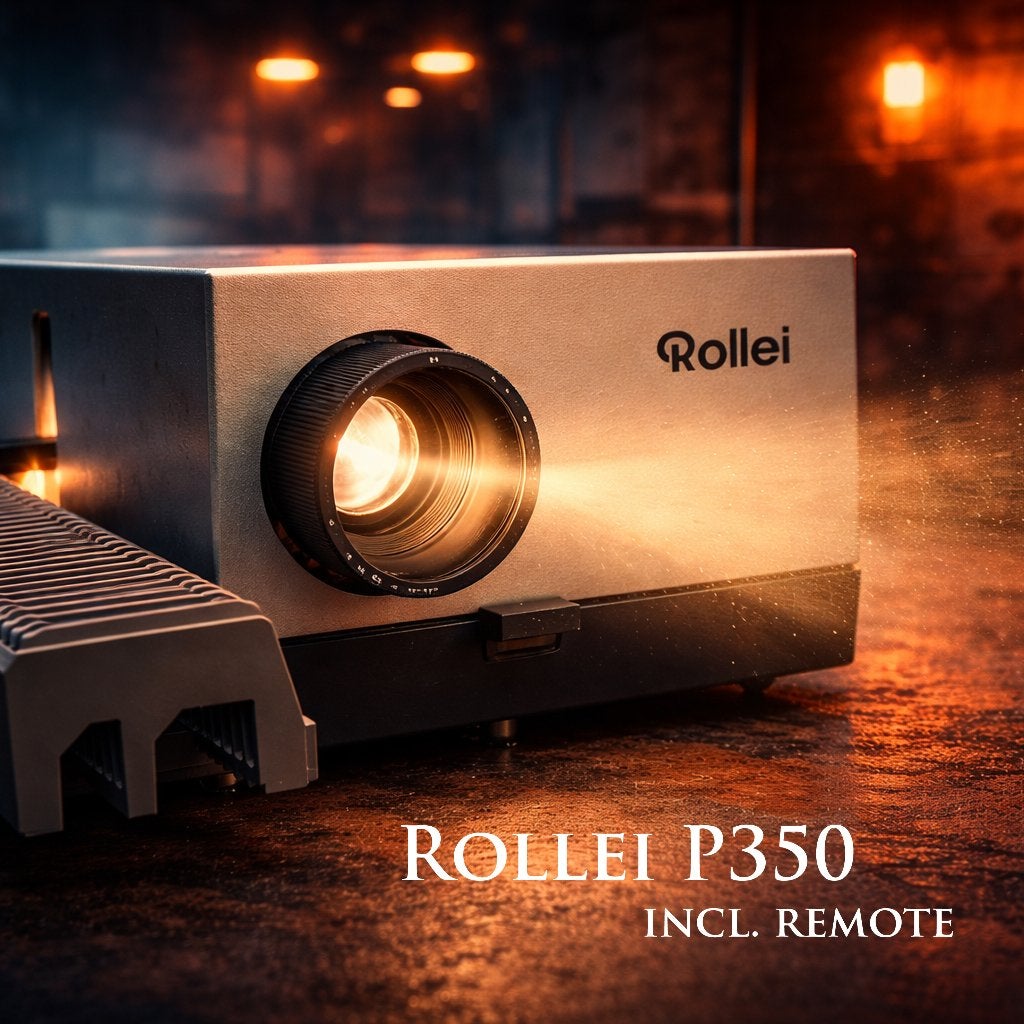 Rollei P350 Diaprojector incl. remote, Verzenden, Zo goed als nieuw