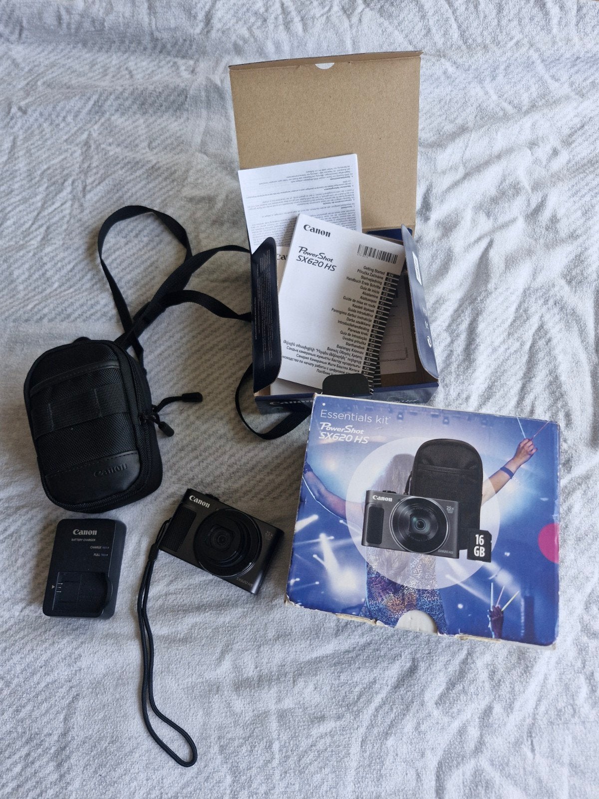 Canon PowerShot SX620 HS Compactcamera met WiFi, Audio, Tv en Foto, Fotocamera's Digitaal, Ingebouwde flitser, Canon, Ophalen of Verzenden