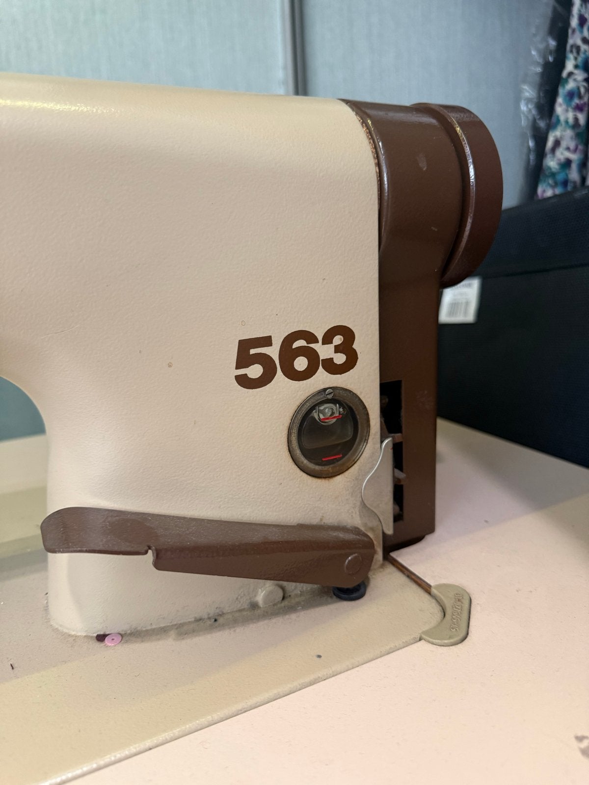 Pfaff 563 Industriële Naaimachine - Robuust en Betrouwbaar, Ophalen, Naaimachine, Industrieel, Gebruikt