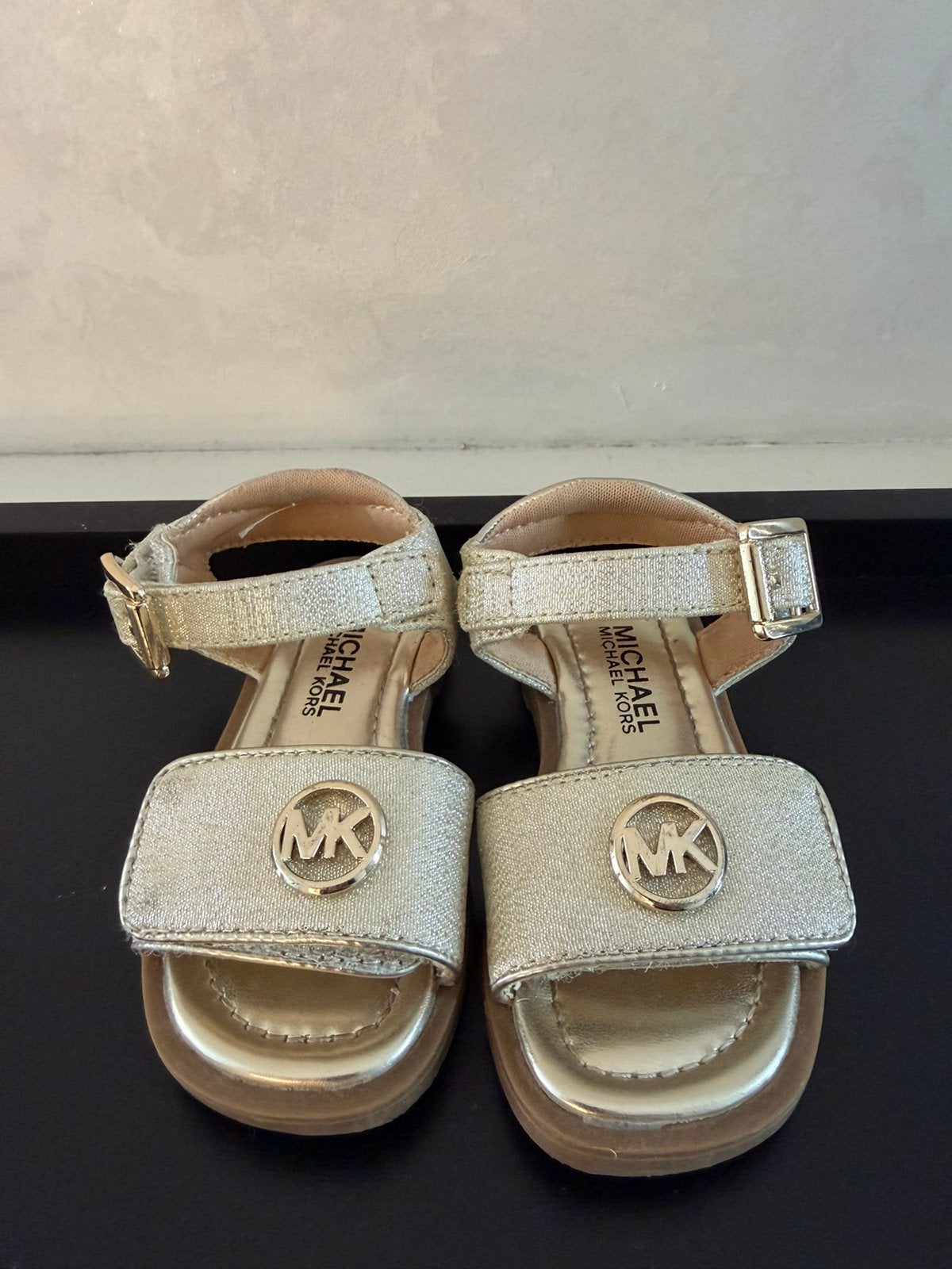 Michael Kors sandalen maat 21 (origineel) ZGAN, Kinderen en Baby's, Babykleding | Schoentjes en Sokjes, Ophalen of Verzenden, Zo goed als nieuw