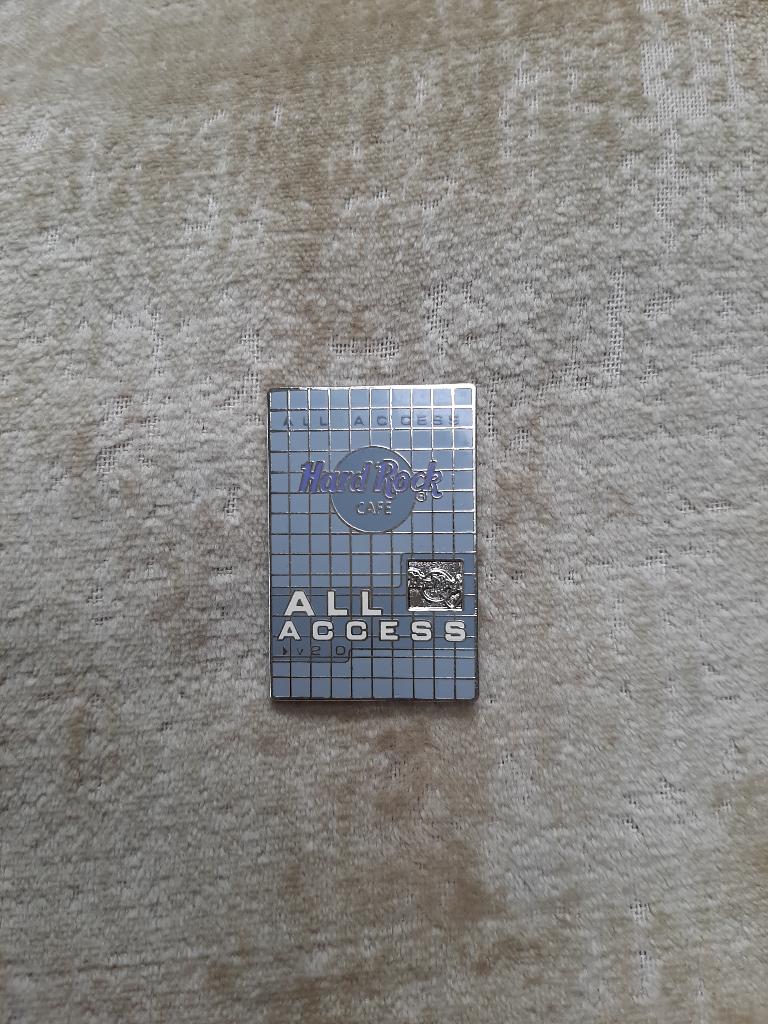 Hard Rock cafe pin - All access v 2.0, Ophalen of Verzenden, Zo goed als nieuw, Overige onderwerpen, Speldje of Pin