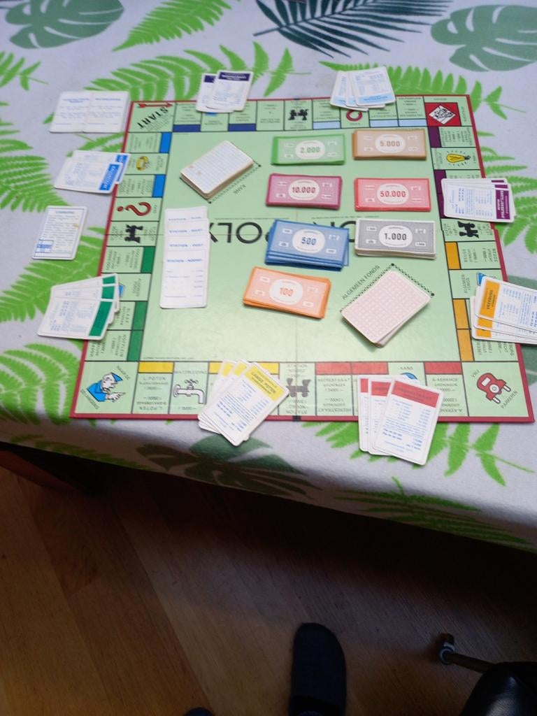 Vintage Monopolyspel medio jaren '50 - '60., Hobby en Vrije tijd, Gezelschapsspellen | Bordspellen, Vijf spelers of meer, Ophalen of Verzenden
