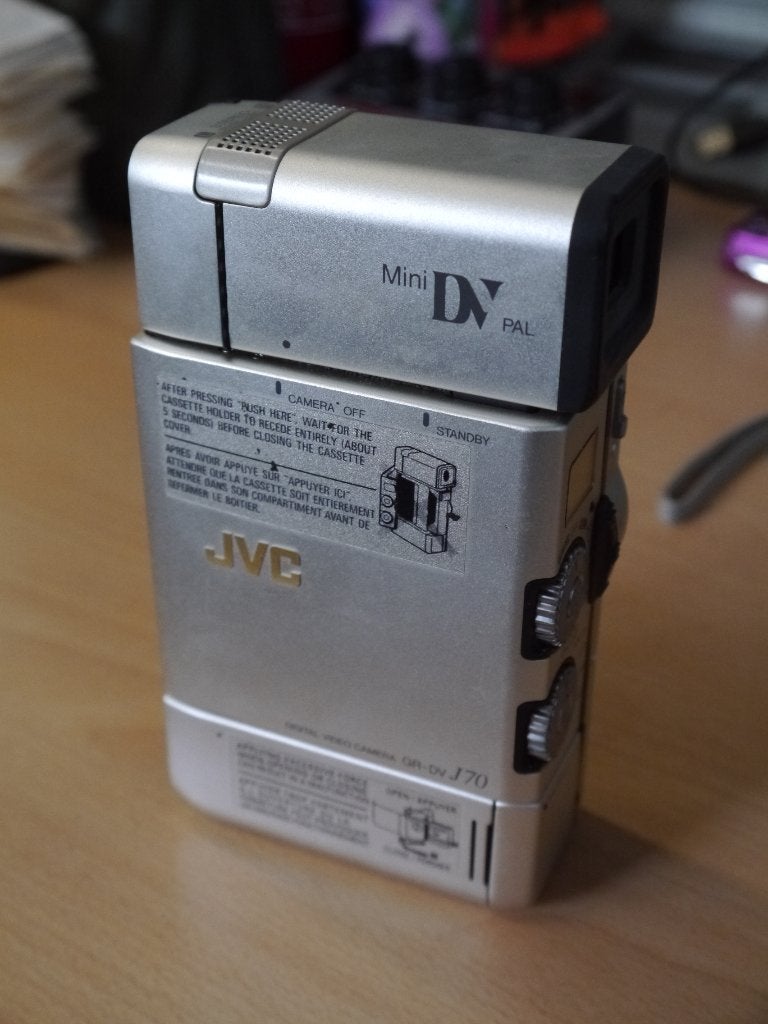 JVC jvc gr-dvj70e MiniDV Camcorder, Mini dv, Gebruikt, JVC, 20x of meer