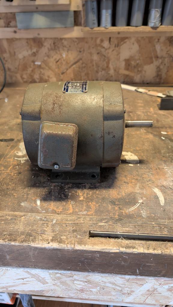Elektromotor 1 fase, Ophalen, Gebruikt, Elektromotor