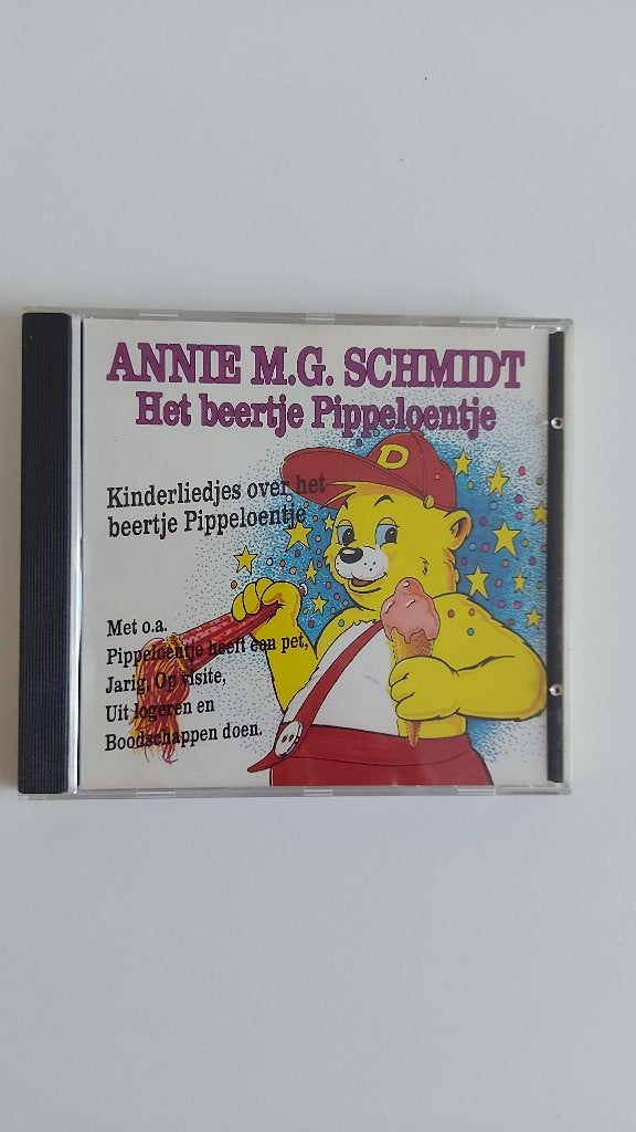 VINTAGE - CD Het beertje Pippeloentje - Annie M.G. Schmidt, Ophalen of Verzenden, Zo goed als nieuw, Overige typen, 3 tot 5 jaar