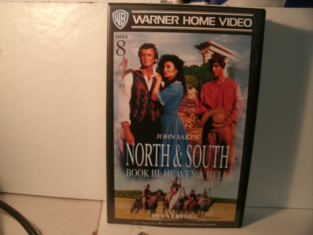 vhs 199b north & south book 111 heaven& hell deel 8, Vanaf 16 jaar, Ophalen of Verzenden, Gebruikt, Horror