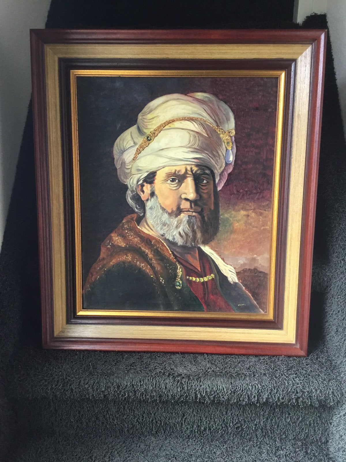 Olieverf op doek naar van Rembrandt van Rijn, Antiek en Kunst, Ophalen