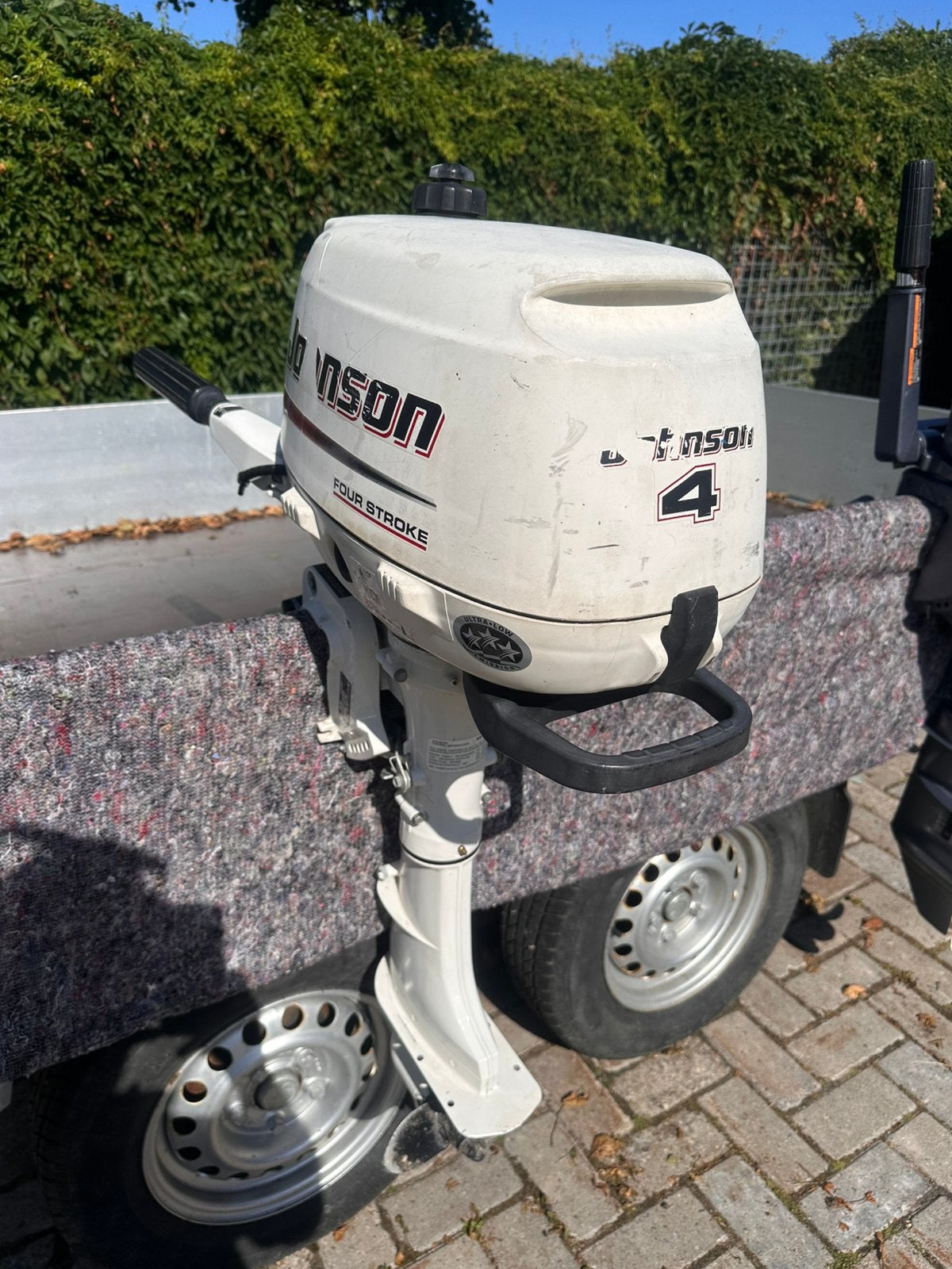 Johnson 4 pk 4 takt kortstaart 2006 voor onderdelen, Ophalen, Zo goed als nieuw, Motor en Techniek