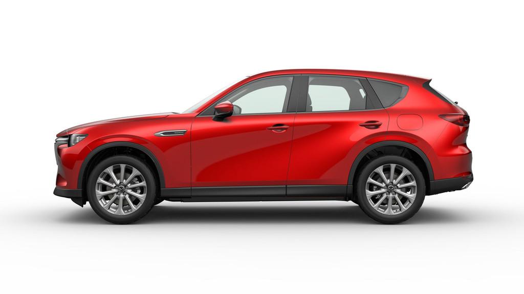 Mazda CX-60 2.5 e-SkyActiv PHEV Excl-line Buss Ed | NAVI | B, Auto's, Automaat, Stof, Zwart, 4 cilinders