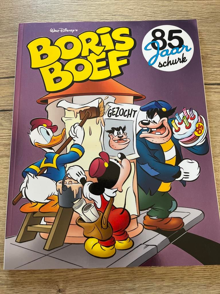 Walt Disney's Boris Boef - 85 jaar schurk, Eén stripboek, Ophalen of Verzenden, Zo goed als nieuw
