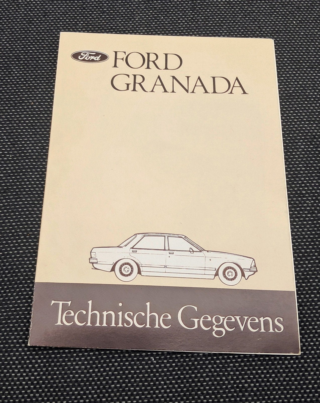 Ford Granada Technische Gegevens, Ophalen of Verzenden