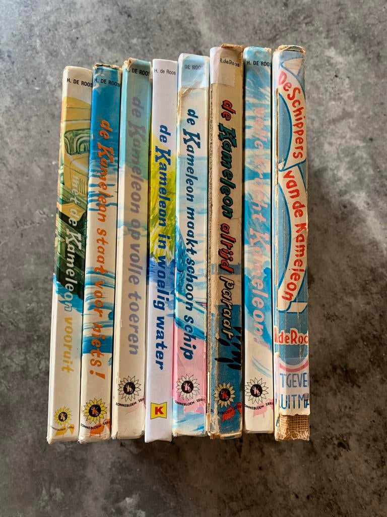8 Kameleon boeken - Hielke en Sietse Klinkhamer, Ophalen of Verzenden, Gelezen, Fictie algemeen