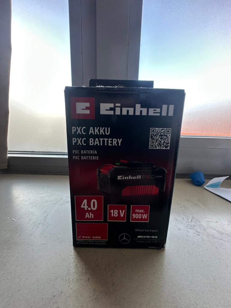 Einhell Li-ion accu 18V, Ophalen, Zo goed als nieuw