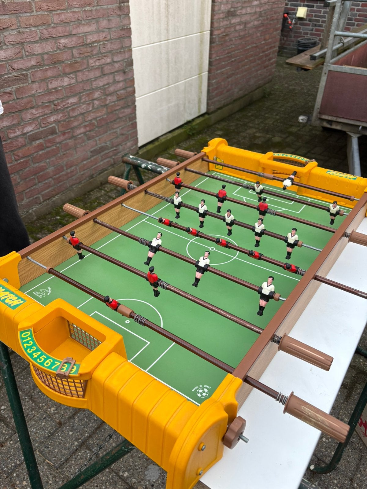 Tafelvoetbaltafel, Ophalen of Verzenden, Gebruikt