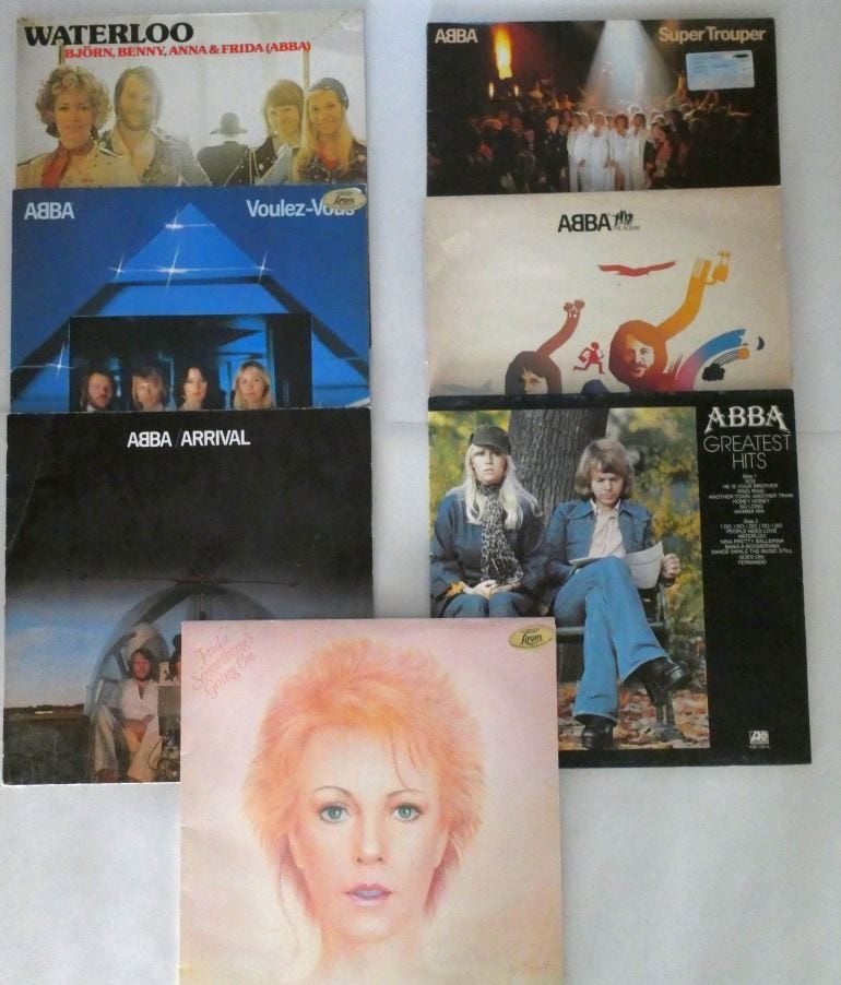 7 elpees van ABBA, Ophalen, Zo goed als nieuw, Pop, LP