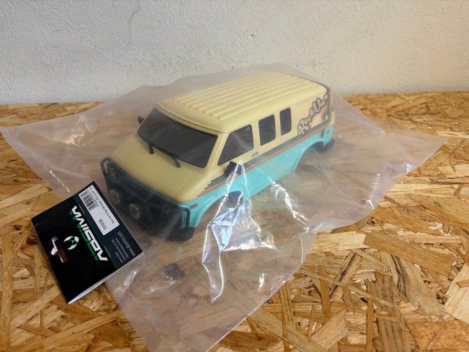 Absima Rock Van PC Body Set (beige) - PRO Crawler 1:18, Hobby en Vrije tijd, Elektro, Onbekend, Ophalen of Verzenden, Onbekend