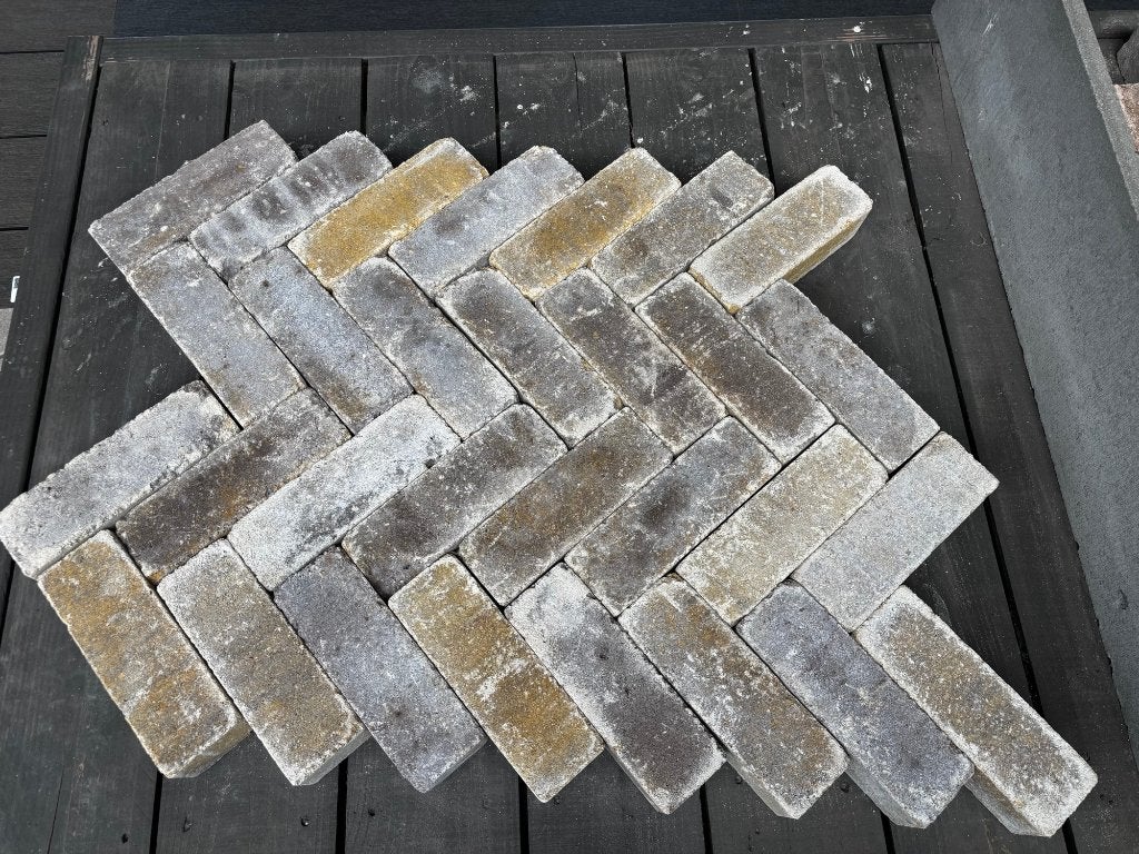 Tumbelton Dikformaat Contiki, Ophalen, Klinkers, Nieuw, 10 m² of meer