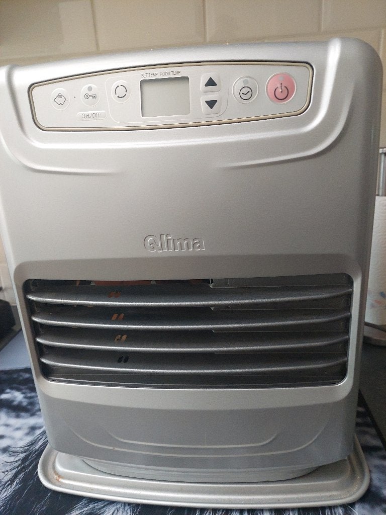 Qlima laserkachel, Huis en Inrichting, Ophalen, Overige brandstoffen, Petroleumkachel, Zo goed als nieuw