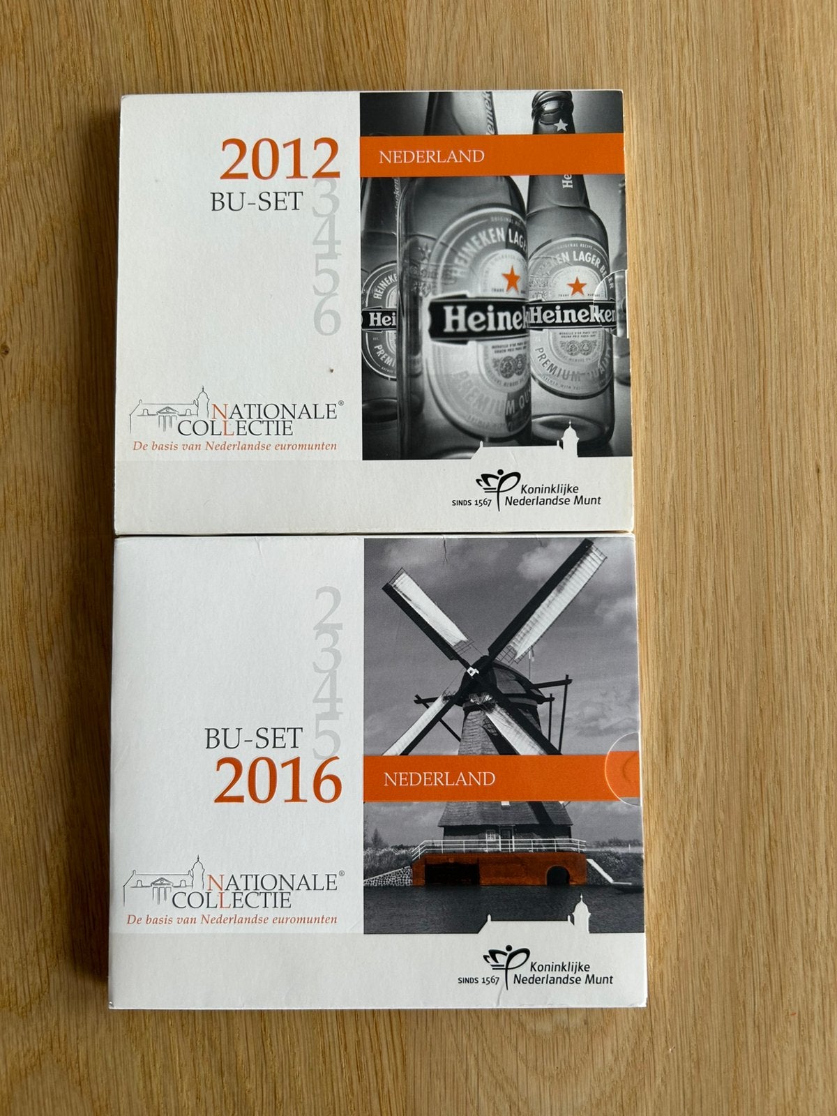 Munten Nederland BU Sets 2012 en 2016. Gratis Verzending., Postzegels en Munten, Munten | Nederland, Ophalen of Verzenden, Koningin Beatrix