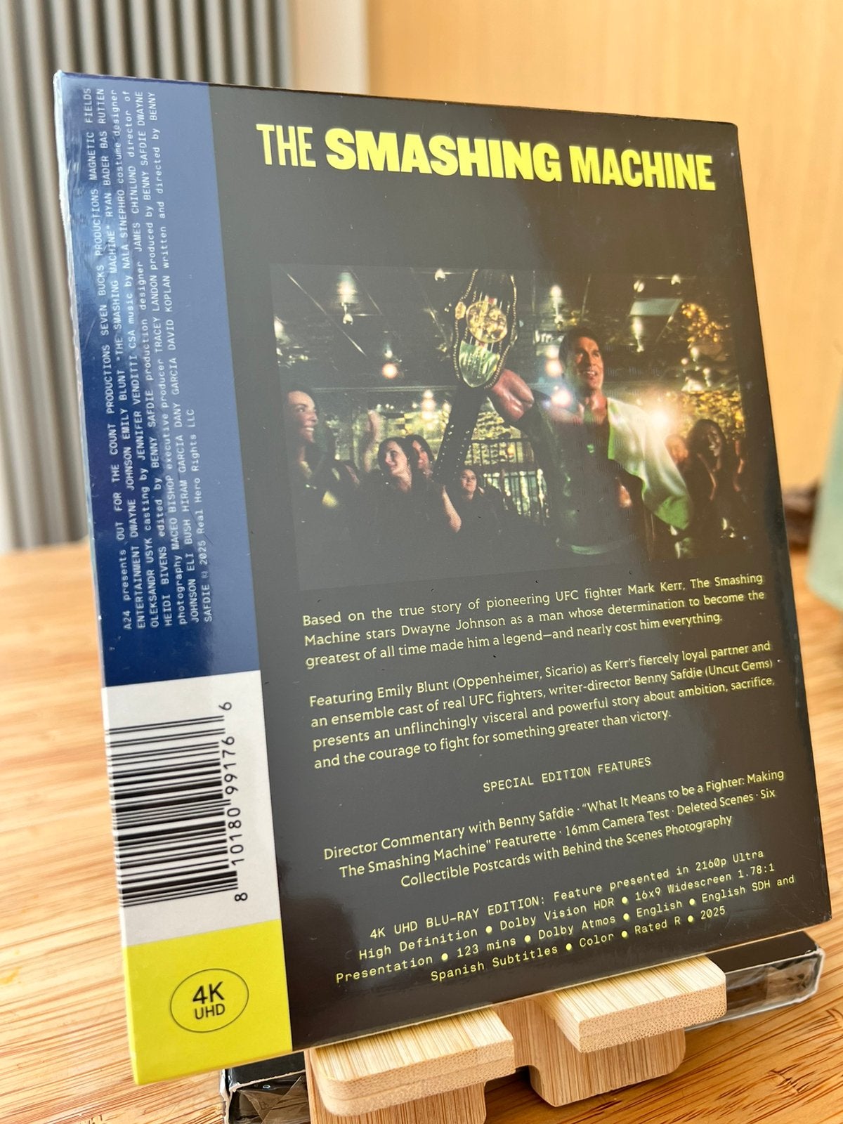 Foto 3 van The Smashing Machine 4K Ultra HD Blu-ray | NIEUW | US Import