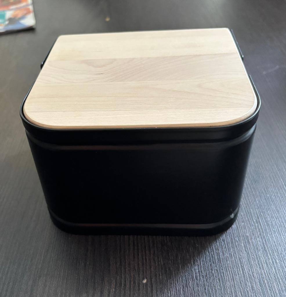 Toiletrolhouder | IKEA Lillasjön, Ophalen of Verzenden, Zo goed als nieuw, Zwart, Metaal
