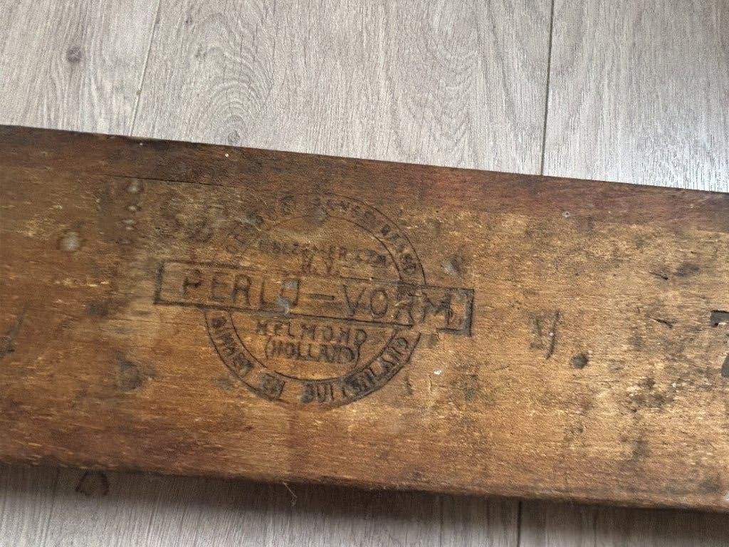 Vintage sigarenmal Perlu Helmond, Ophalen of Verzenden