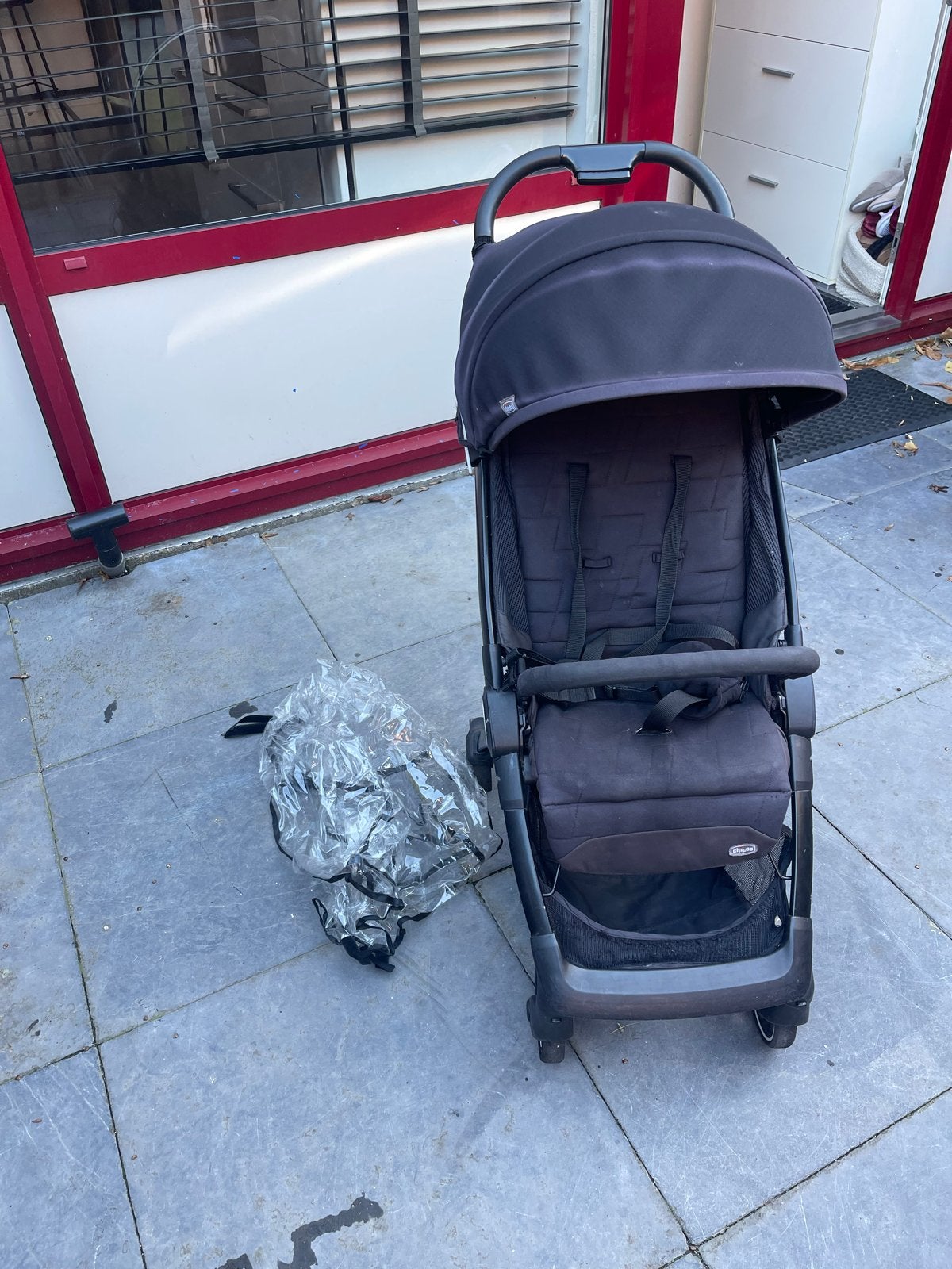 Chicco kinderwagen, compact en handig, Ophalen of Verzenden, Gebruikt, Kinderwagen, Overige merken