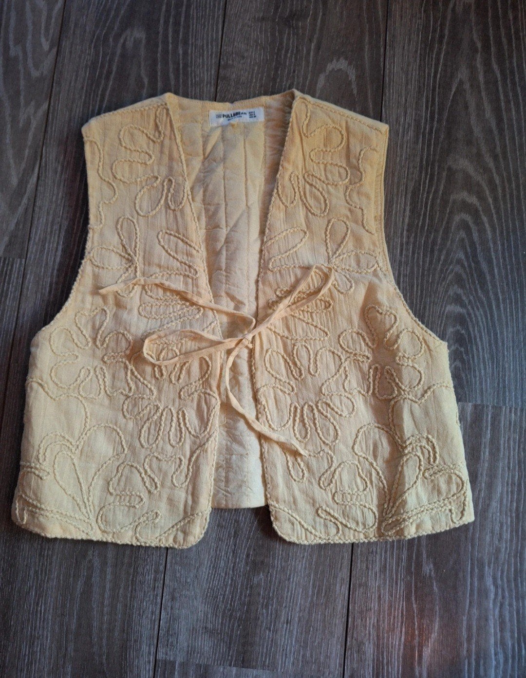 leuke geborduurde gilet, Pull & Bear, Ophalen of Verzenden, Nieuw, Maat 36 (S)