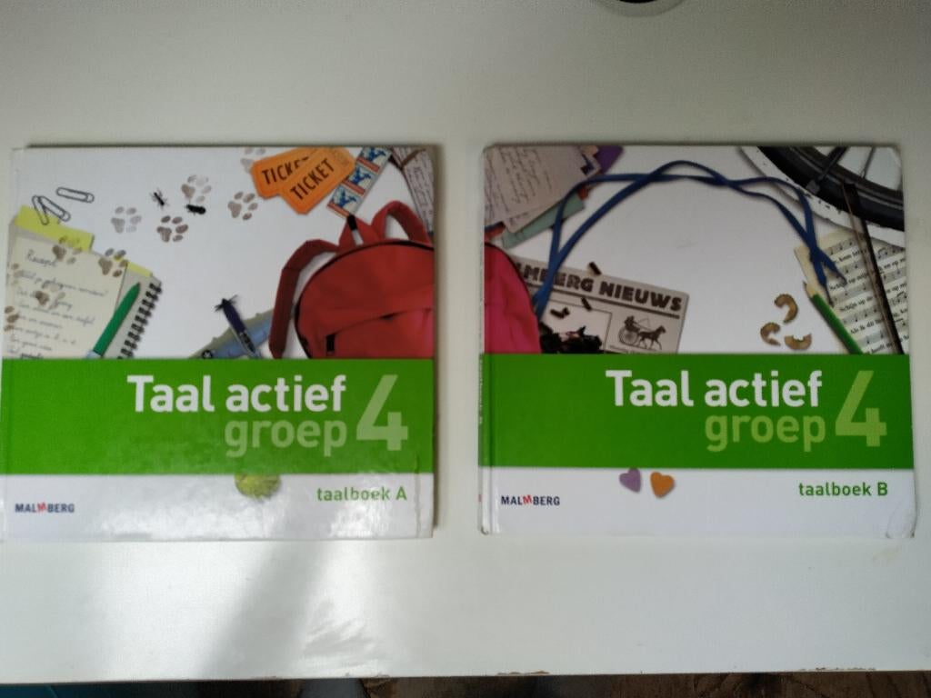 Taal Actief -Groep 4-Taalboek 4A, 4B-twee boeken voor €7,50, Ophalen of Verzenden, Zo goed als nieuw, Overige niveaus, Nederlands