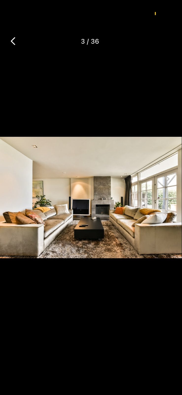 Groot Glimmend Taupe/Grijs Kleed 300 cm x 400 cm, Ophalen, 200 cm of meer, Zo goed als nieuw, 200 cm of meer