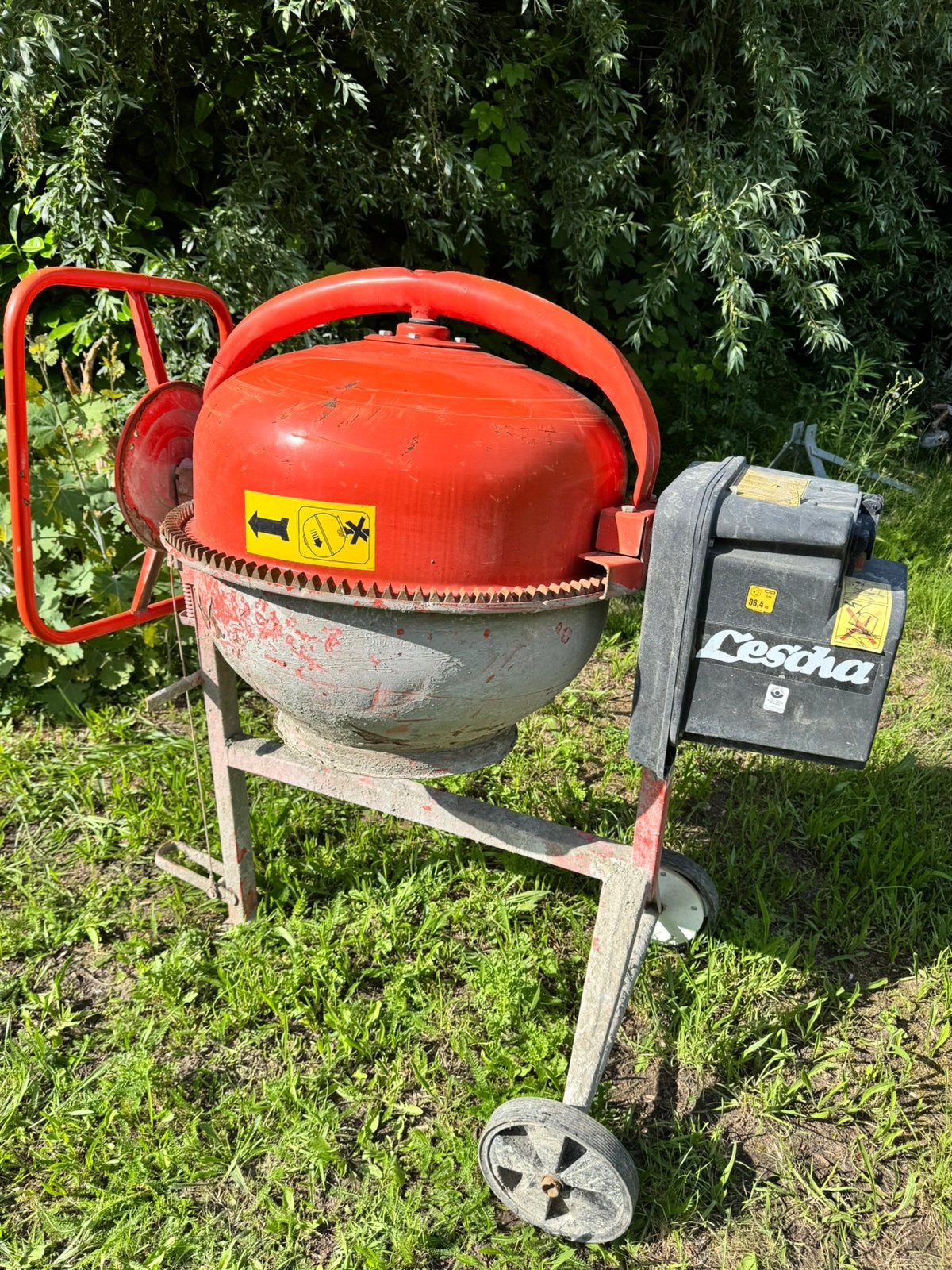 Lescha SM 145 S Betonmolen – 145 Liter –, Doe-het-zelf en Verbouw, Ophalen