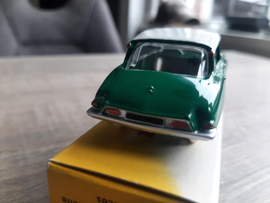 Dinky toys citroen ds 19 groen/wit, Ophalen of Verzenden, Nieuw, Auto, Dinky Toys