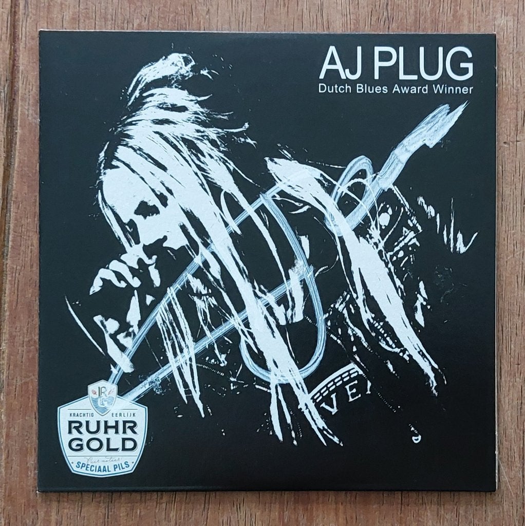 AJ Plug - AJ Plug (Ruhr Gold Promo Sampler - gesigneerd), Ophalen of Verzenden, 1980 tot heden, Zo goed als nieuw, Blues
