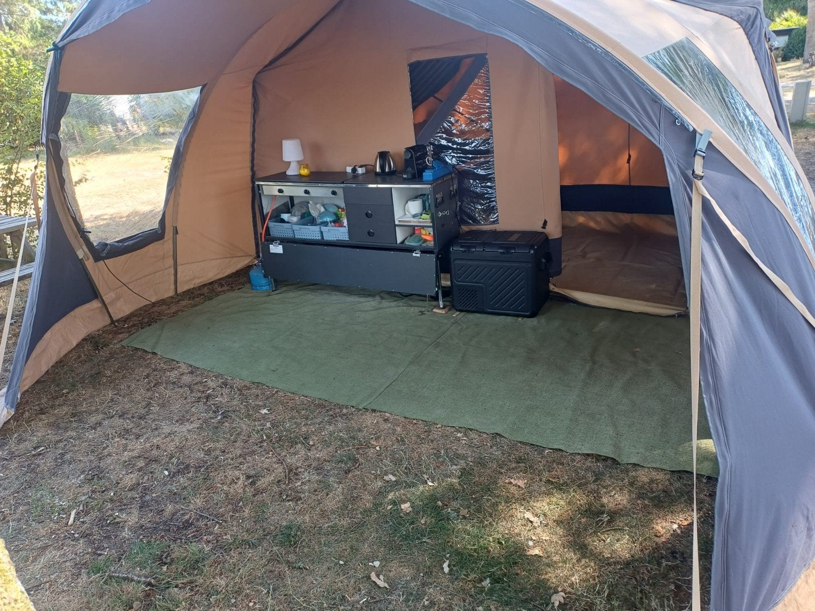 Cabanon Malawi 2.0 Royale Deluxe (bermkeuken), Ophalen, Zo goed als nieuw, Tot en met 2