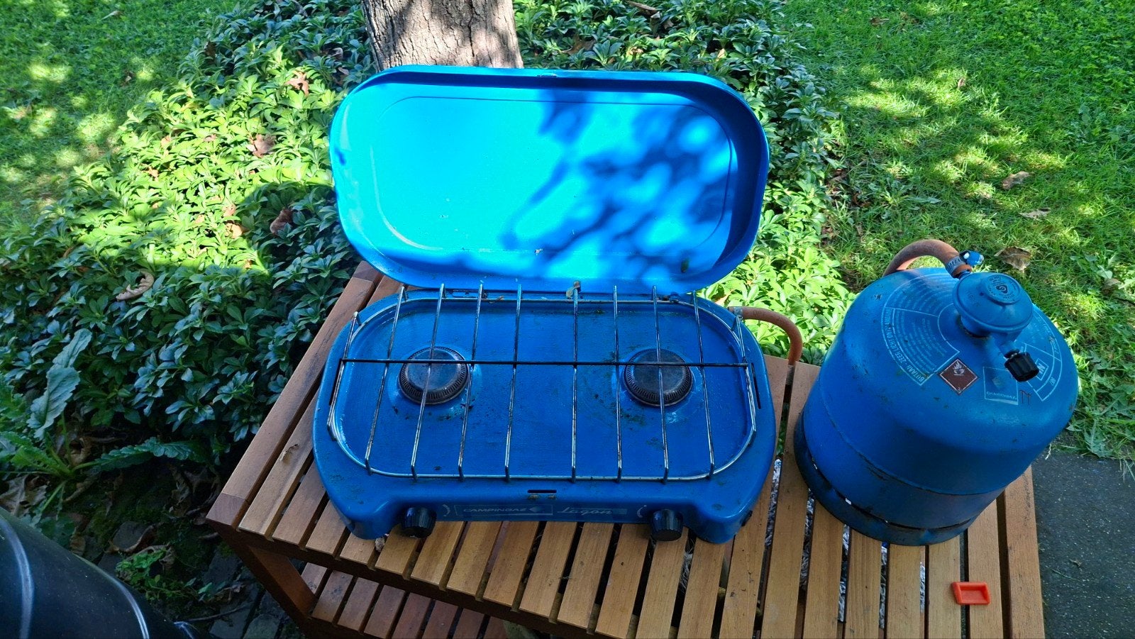 Campingaz gasstel met gasfles, Ophalen, Gebruikt
