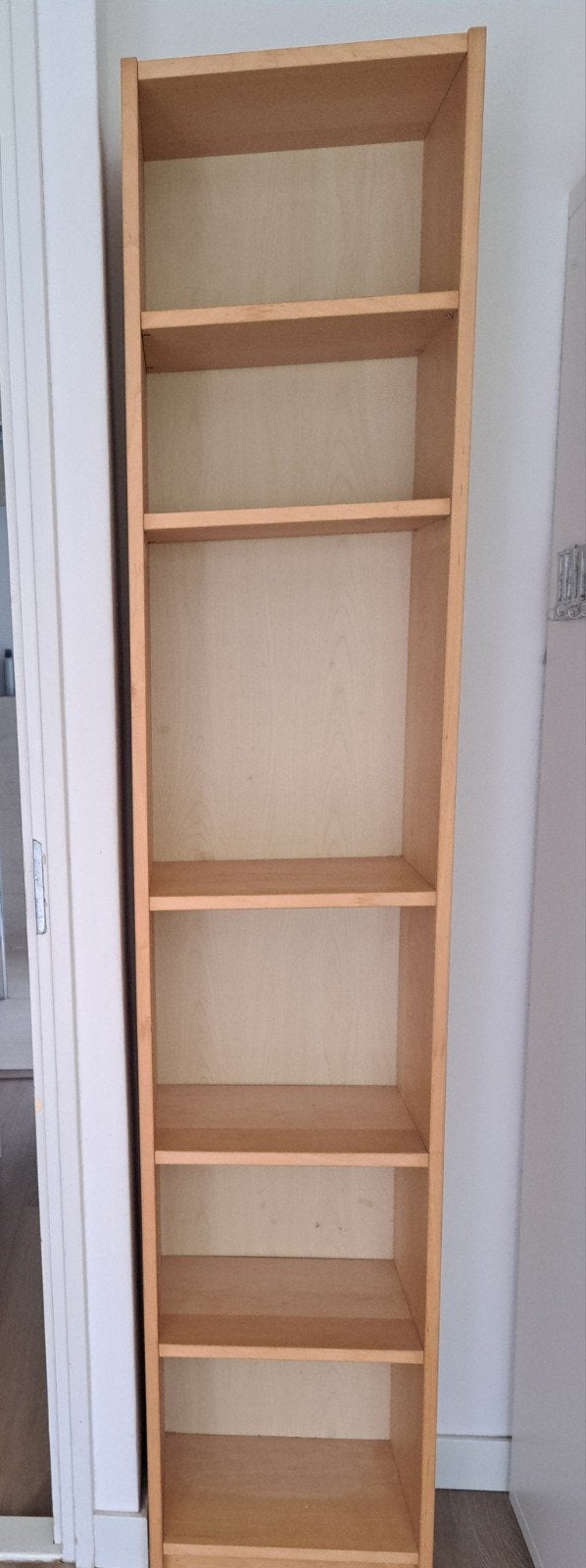 IKEA Billy Boekenkast - Lichtbruin, met 6 planken, Ophalen, Met plank(en), Gebruikt, 200 cm of meer