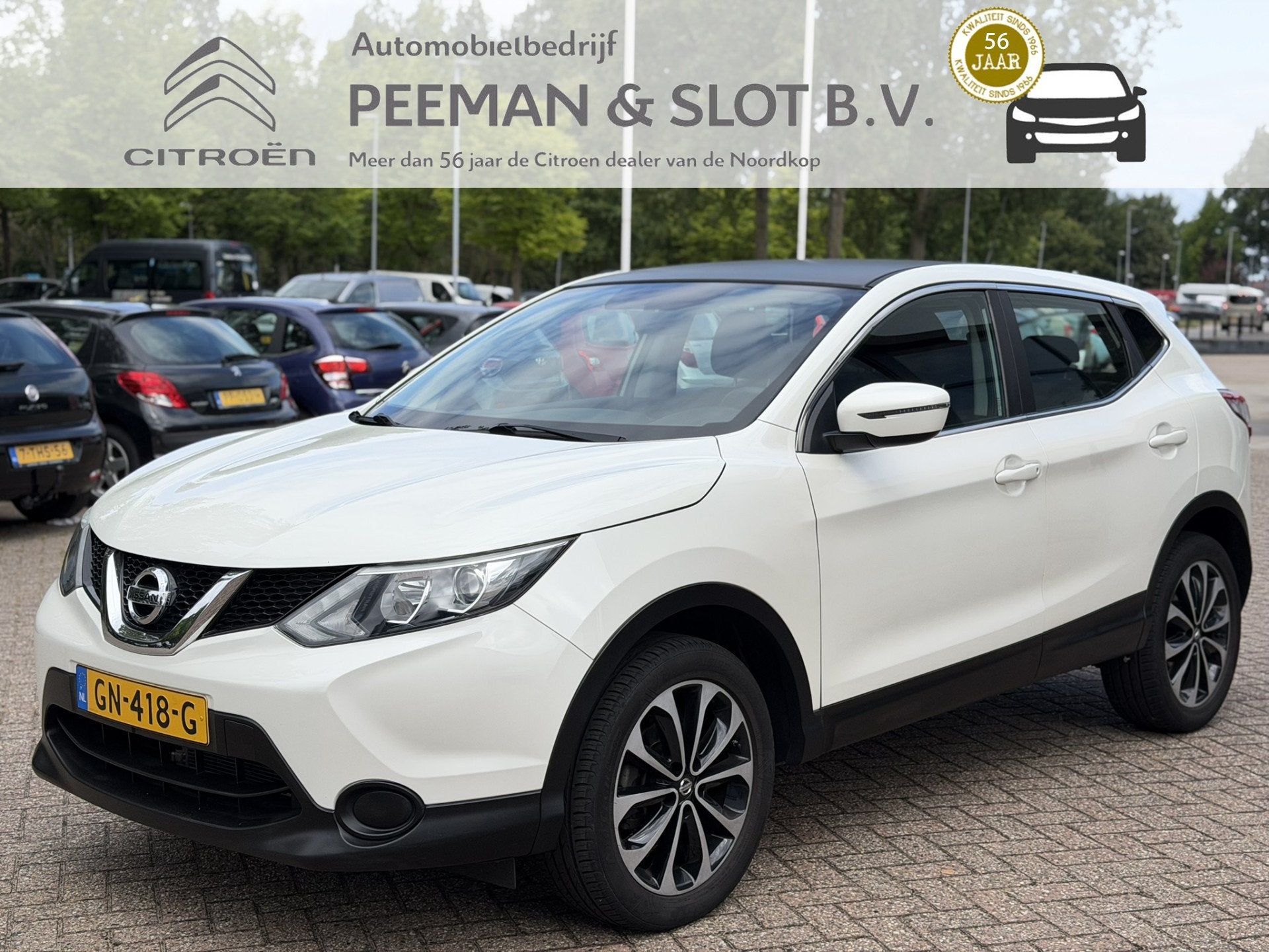Nissan QASHQAI 116pk Visia Trekhaak|Airco|Cruise (bj 2015), Voorwielaandrijving, Stof, Gebruikt, 4 cilinders