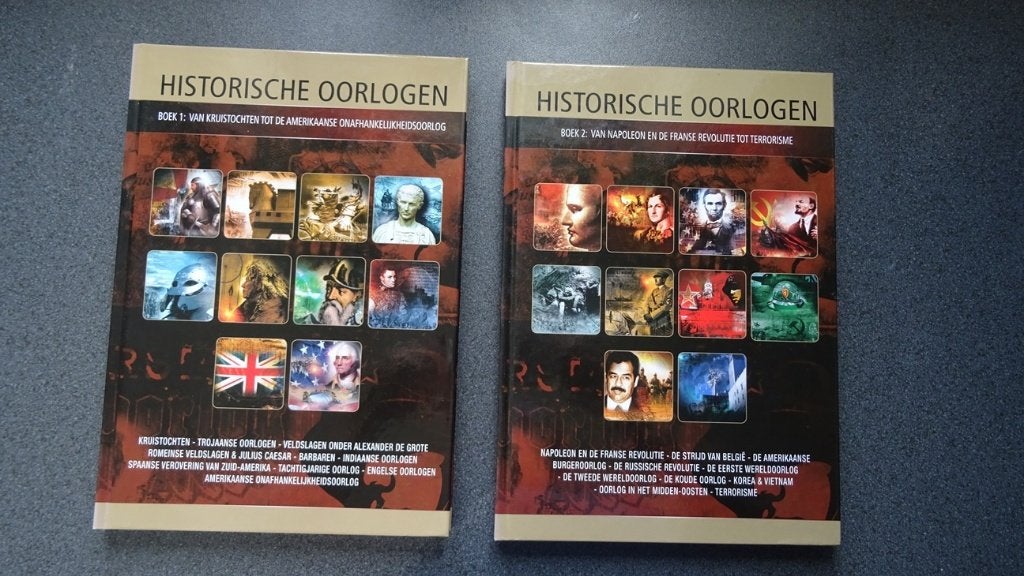 Historische oorlogen, boek 1 en 2, Ophalen of Verzenden, Voor 1940