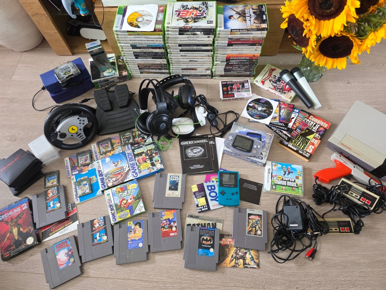 Grote Verzameling Retro Consoles/games (NES, GB, Xbox), Ophalen of Verzenden, Nintendo, Gebruikt