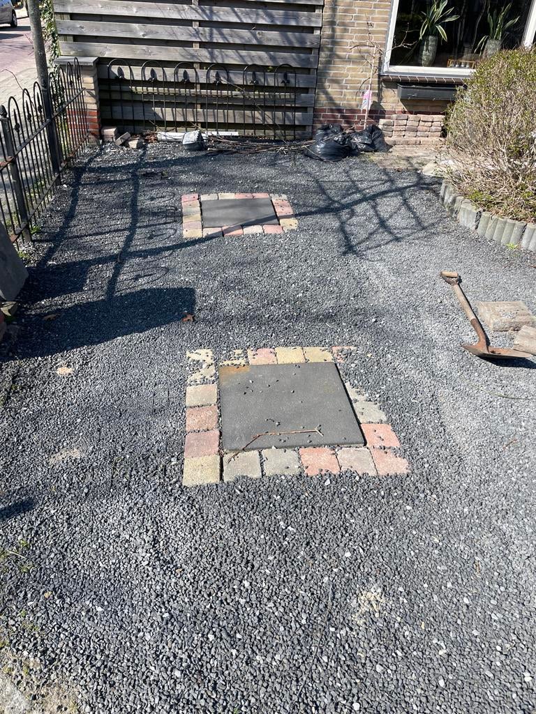 Basalt grind, Tuin en Terras, Grind, Keien en Split, Gebruikt, Grind, Grijs, Basalt, Ophalen