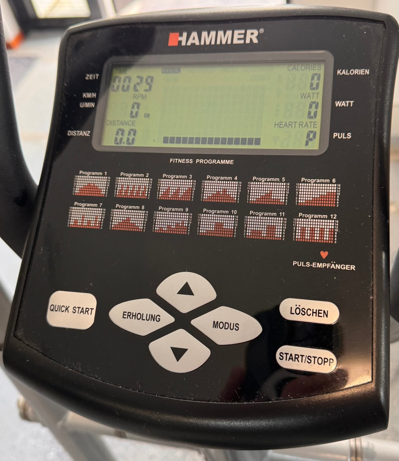 Hammer Prism Crosstrainer in zeer goede staat, Sport en Fitness, Ophalen, Zo goed als nieuw, Crosstrainer