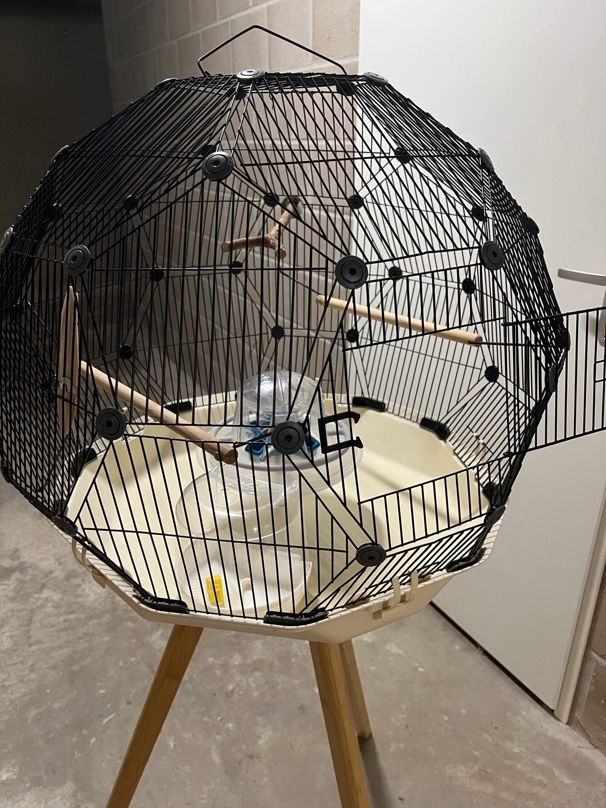 Vogelkooi Omlet, Ophalen, Zo goed als nieuw, Metaal, Vogelkooi