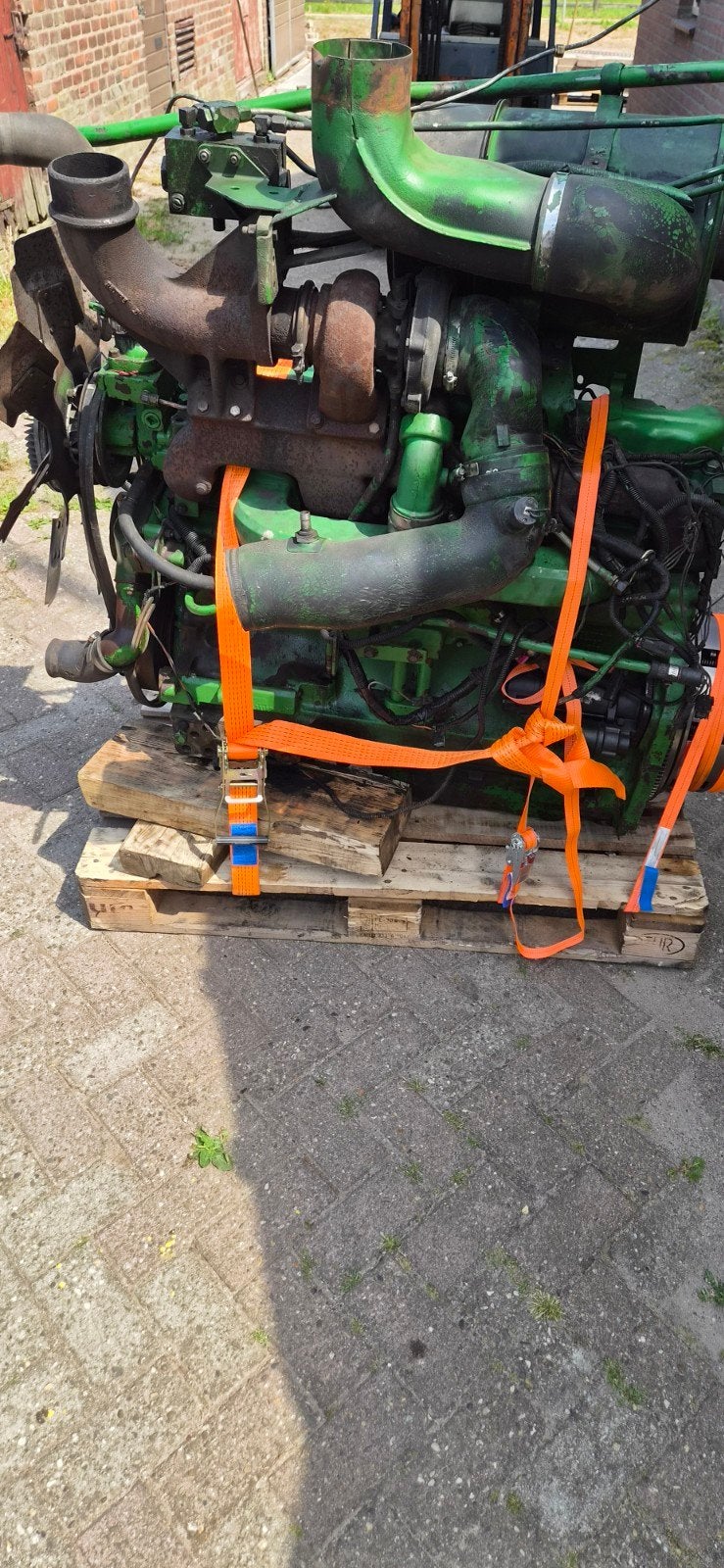 John deere 4455 motor. 6076., Ophalen of Verzenden