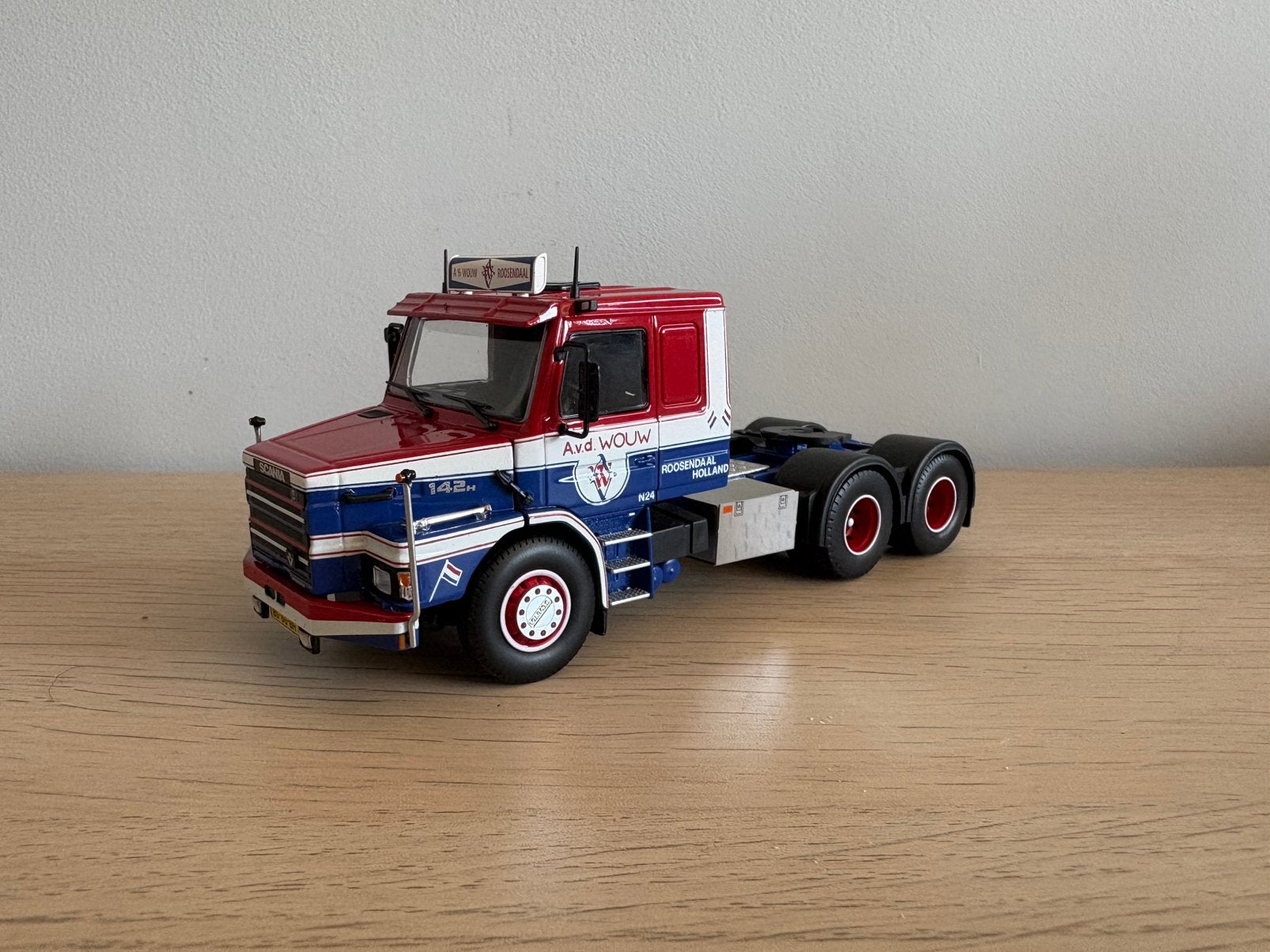 Tekno Scania T142 Torpedo A v.d. Wouw Losse Trekker, Ophalen of Verzenden, Nieuw, Bus of Vrachtwagen, Tekno